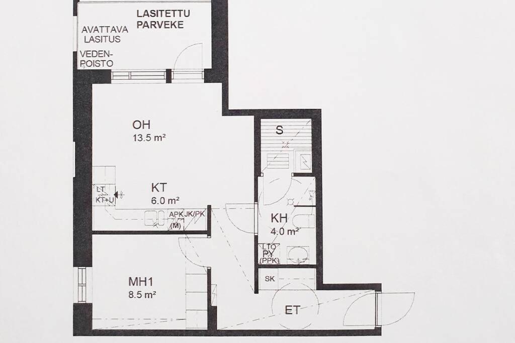 Modern Apartment With Sauna And Free Parking Kuopio Luaran gambar